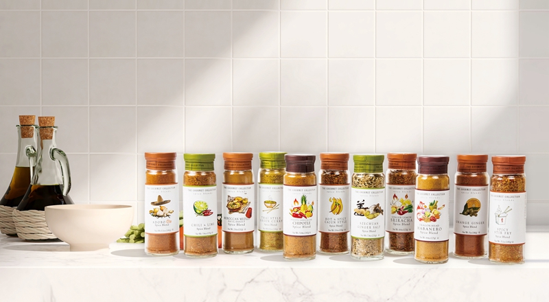 The gourmet collection spice blends